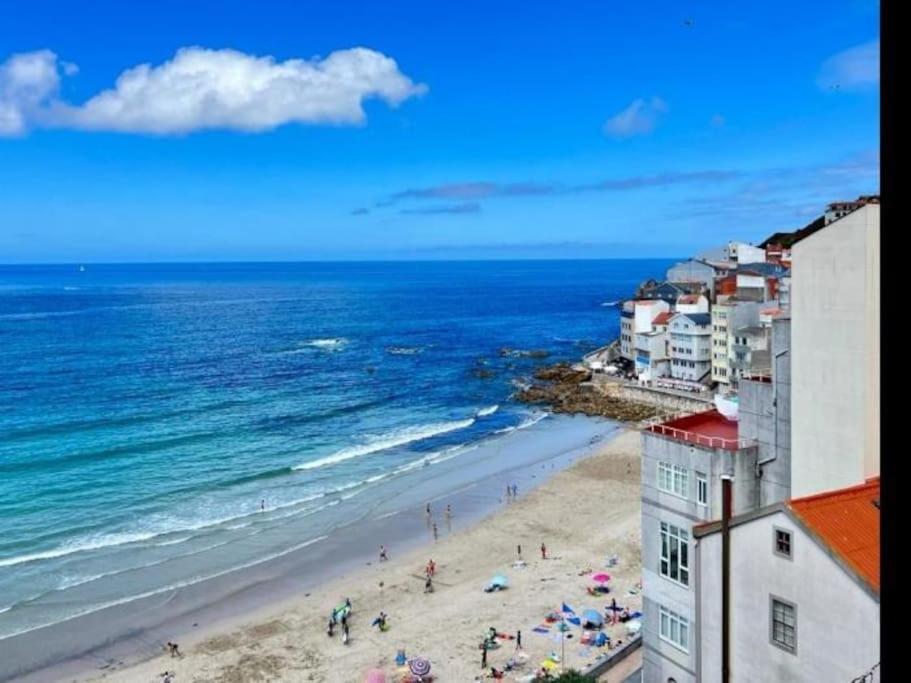 Appartamento Garua Malpica de Bergantiños Esterno foto